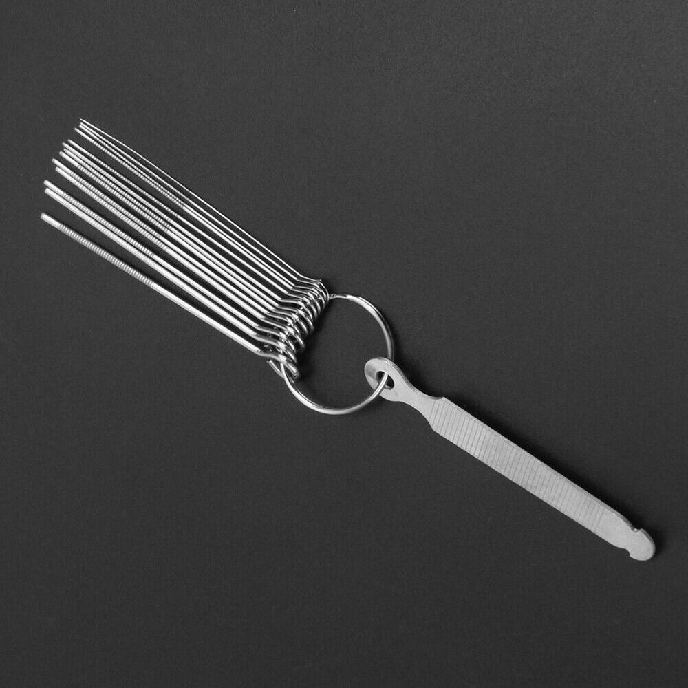 Аксессуары для ремонта гитары из нержавеющей стали, DIY слот для подачи гитарных гаек, долбежный напильник, стержни для струнной пилы