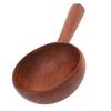 Solid Wood Wooden Ladle Multifunctional Wooden Serving Spoon Tablespoon Wooden Water Ladle  Cooking