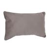 "Lilou" Velvet Effect Cushion 30 X 50 Cm Atmosphera - Taupe