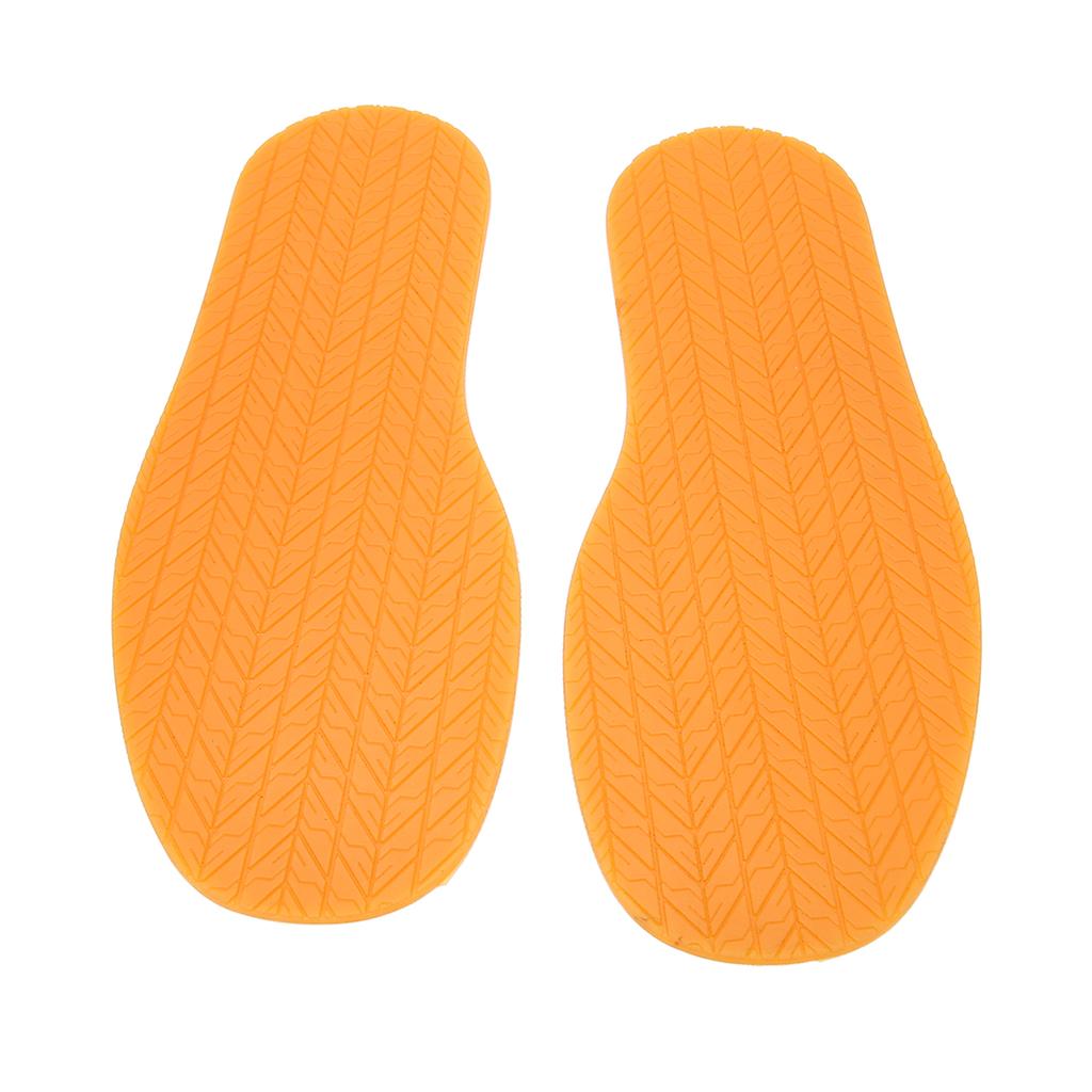 1 пара полных стелек 12,7 дюйма   4,9 дюйма в ширину Противоскользящие Поглощающие шум Резиновая подошва для обуви для ремонта Замены