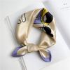 53CM Silk Scarf Small Square Scarf Versatile For Women Spring And Autumn Thin Design Fashionable And Stylish Decorative Scarf Professional Flight