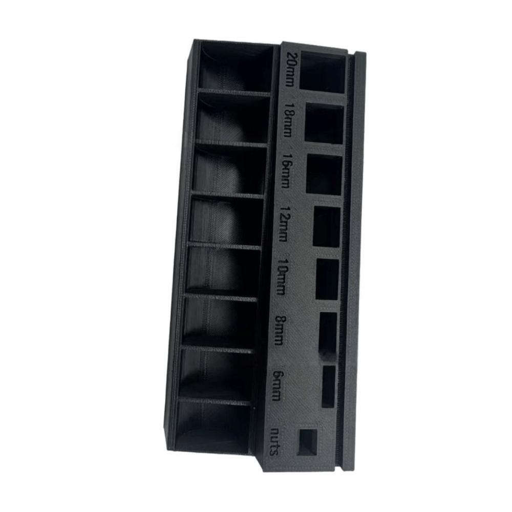 Multiple Compartment M3 Bolt Sorter PLA Screw Length Sorter Hardware Organization