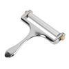 Stainless Steel Cheese Cutter Thickness Adjustable Ergonomic Handle Wire Cheese Cutter for Cheddar Gruyere Mozzarella