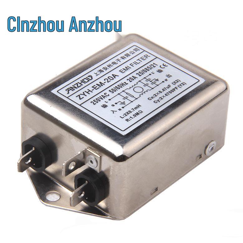 ZYH-EM-20A EMI Inductor Power Filter, 250V, Lead-In Type