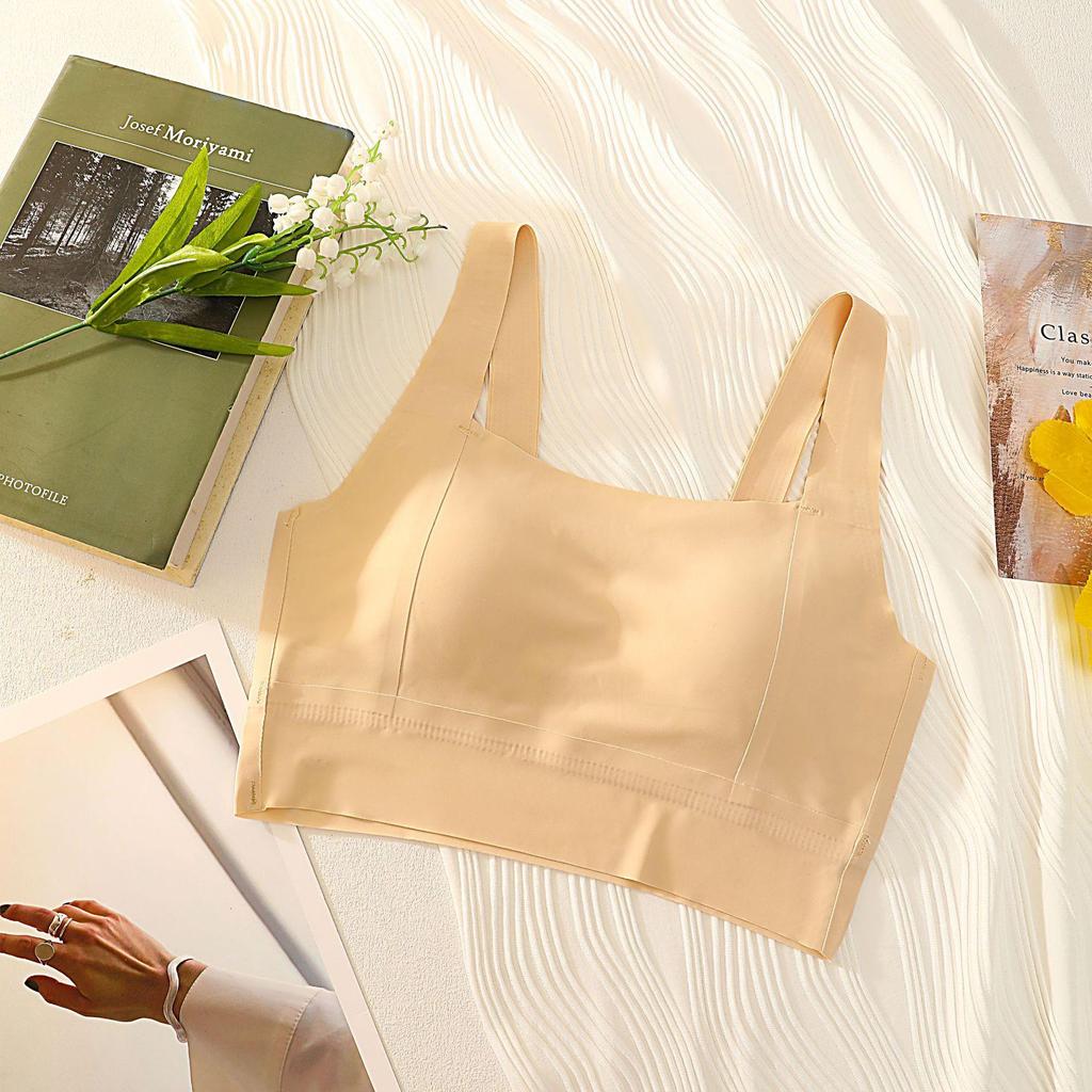 Бесшовный спортивный бюстгальтер-бандаж пуш-ап с защитой от ударов для женщин