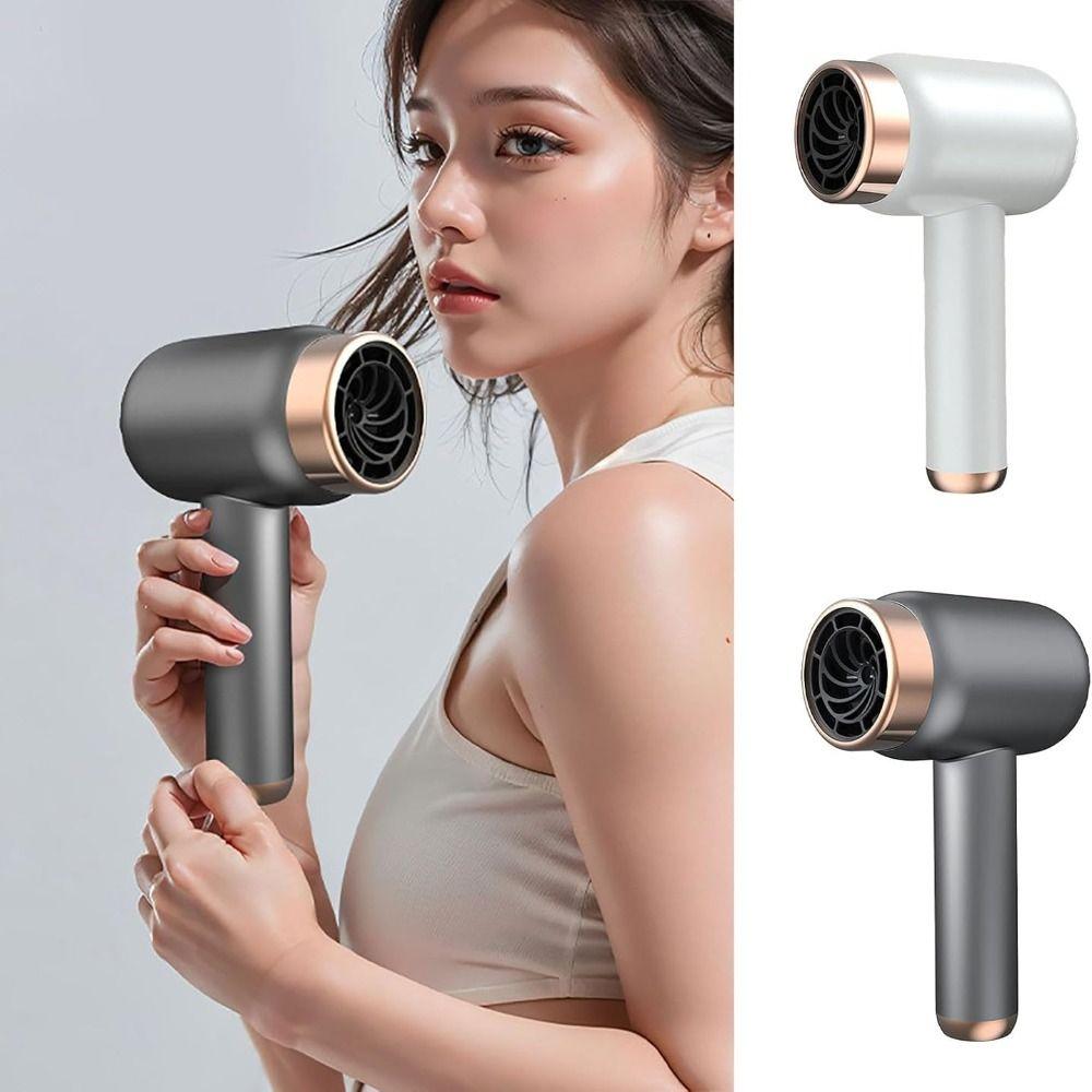 Wireless USB Hair Dryer Hot And Cold Salon Tool Creative Blow Dryer  Home & Travel