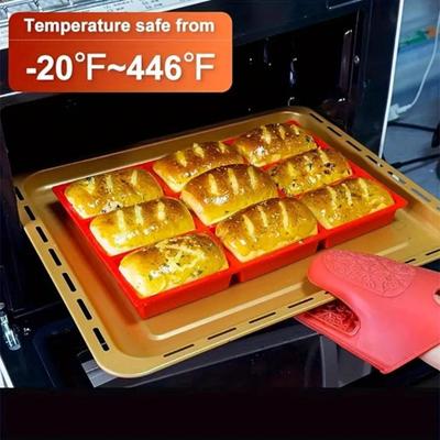 Форма для торта на 9 полостей, форма для выпечки сахарного хлеба, помадки, мини-форма для торта «Брауни», силиконовая форма, инструменты для выпечки своими руками