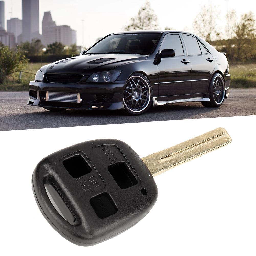 3 Button Replace Remote Control Key Case Shell for Lexus IS200 GS300 LS200 RX300