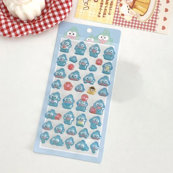 Аниме-тематические 3D-наклейки Милые объемные ПВХ наклейки для журнала и телефона DIY Мультяшные материалы для рукоделия в японском стиле