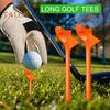 10 шт. гвоздей для гольфа, уменьшающих трение при вращении мяча, прочная пластиковая подставка для гольфа, устройство для уменьшения вращения мяча, аксессуары для гольфа