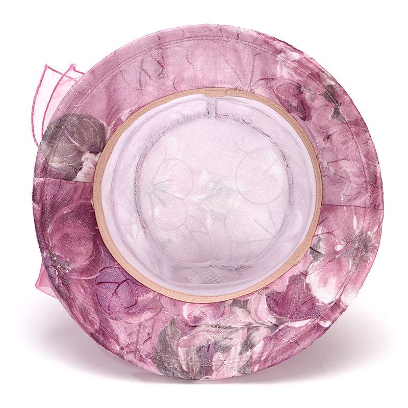 Middle-aged and Elderly Hats, Women's Spring and Summer, Mothers, Big Brim Sunhats, Thin Breathable Basin Hats, Sunscreen Fisherman Hats