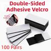 100pairs Nylon Double-Sided Adhesive Tape Self-Adhesive Interlocking Dots  Tool