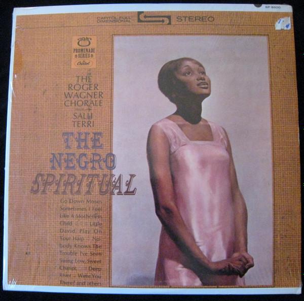 LP Record SALLI TERRI & THE ROGER WAGNER CHOR - Negro Spiritual SP8600 CAPITOL 1964 US Blues Used