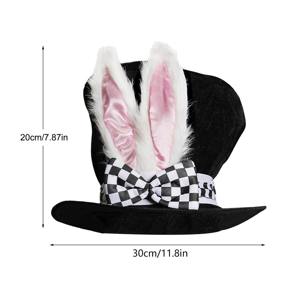Velvet Rabbit Ear Hat Easter Hat Easter Party Decoration Rabbit Ear Hat