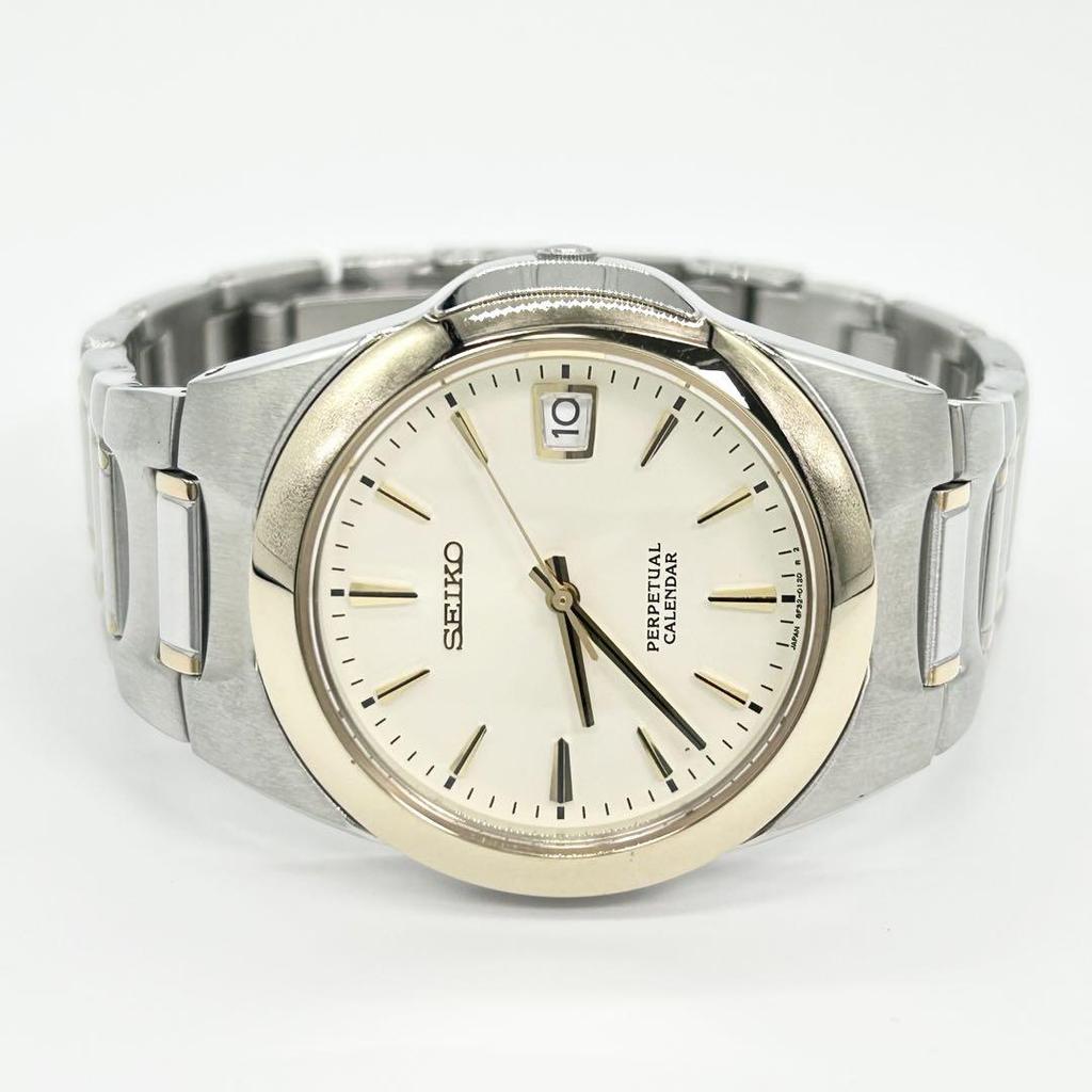 [USED] SEIKO PERPETUAL CALENDAR Quartz Watch