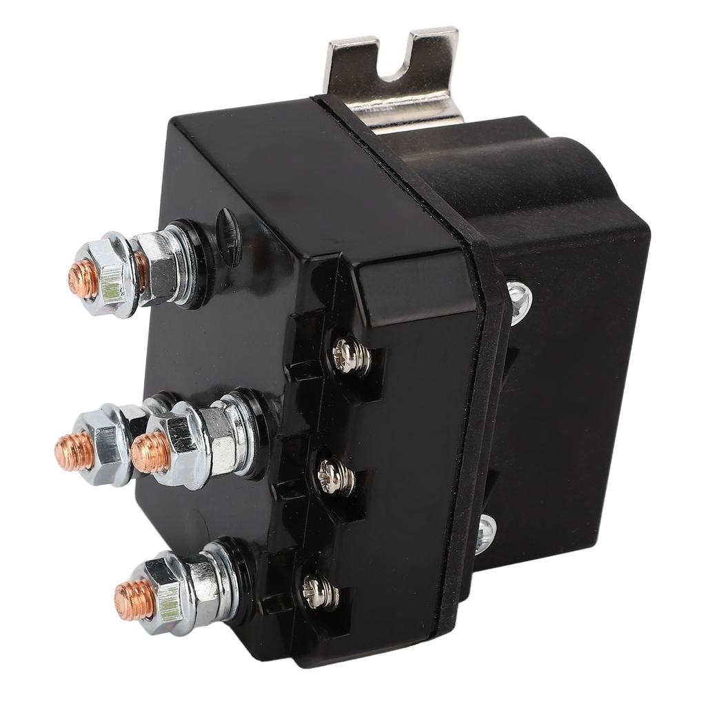 Электрическое реле лебедки 250А Корпус из АБС-пластика Водонепроницаемый Медный контакт Латунная катушка Реле-контактор лебедки