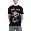 Унисекс Футболка для взрослых Motorhead с принтом на спине Англия