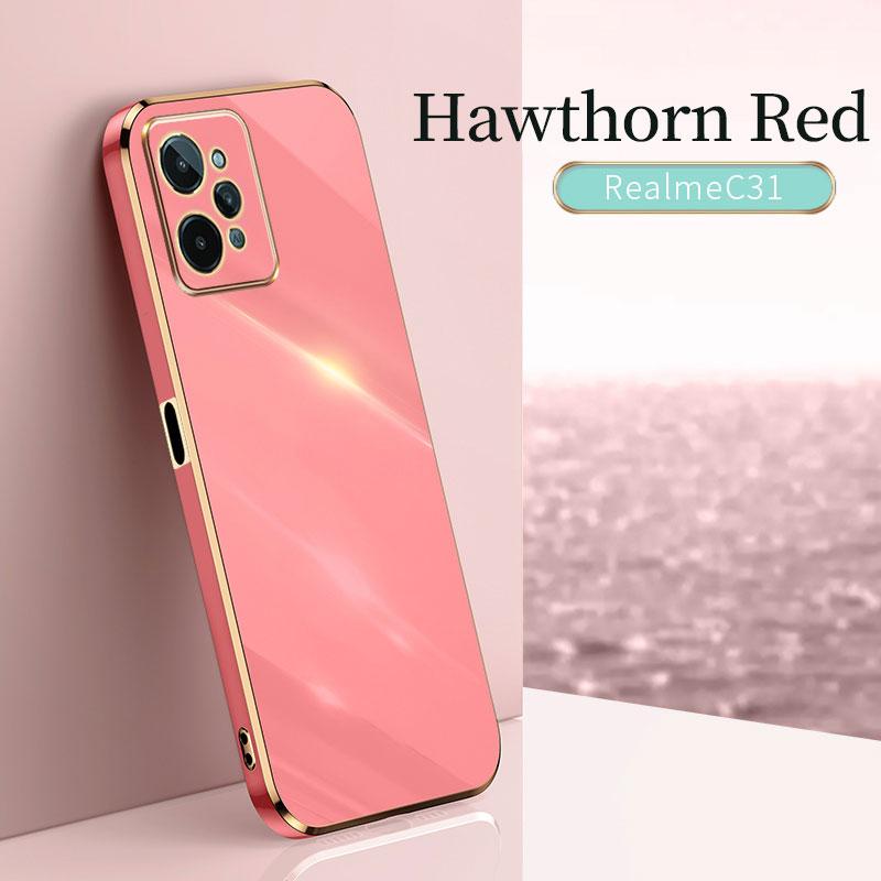 Для Realme C31 C35 C33 C55 C17 7I XT защитный чехол с гальваническим покрытием противоударный Realme GT Neo 2 3 3T чехол силиконовый мягкий ТПУ