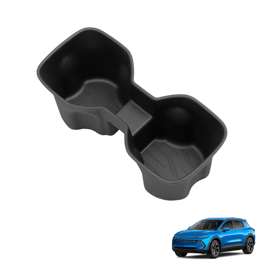 Для Chevrolet Chevy Equinox EV 2026 2026 Центральный подстаканник Нескользящий ящик для хранения напитков Аксессуары для интерьера автомобиля Черный
