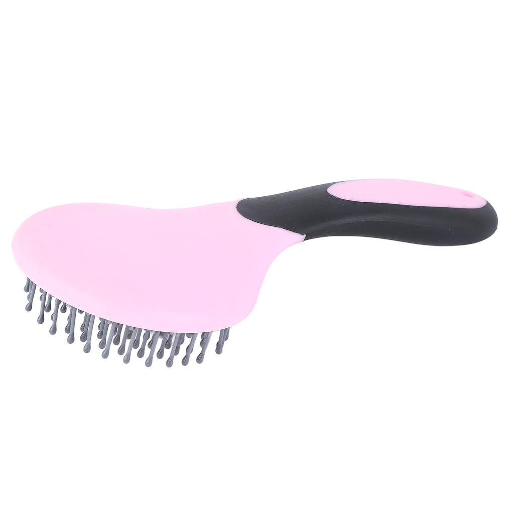 Расческа из конского волоса Многоцелевая чистящая массажная удобная щетка для ухода за лошадьми для кошек и собак Длинная