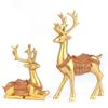 2pcs Crafts Resin Deer Ornaments Minimalist Cute Animal Sculpture Exquisite Creative Elk Statue TV Cabinet