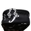 40 / 41 Inch Musical Note Folk Acoustic Guitar Case Double Straps Canvas Pad 10mm Cotton Thickening