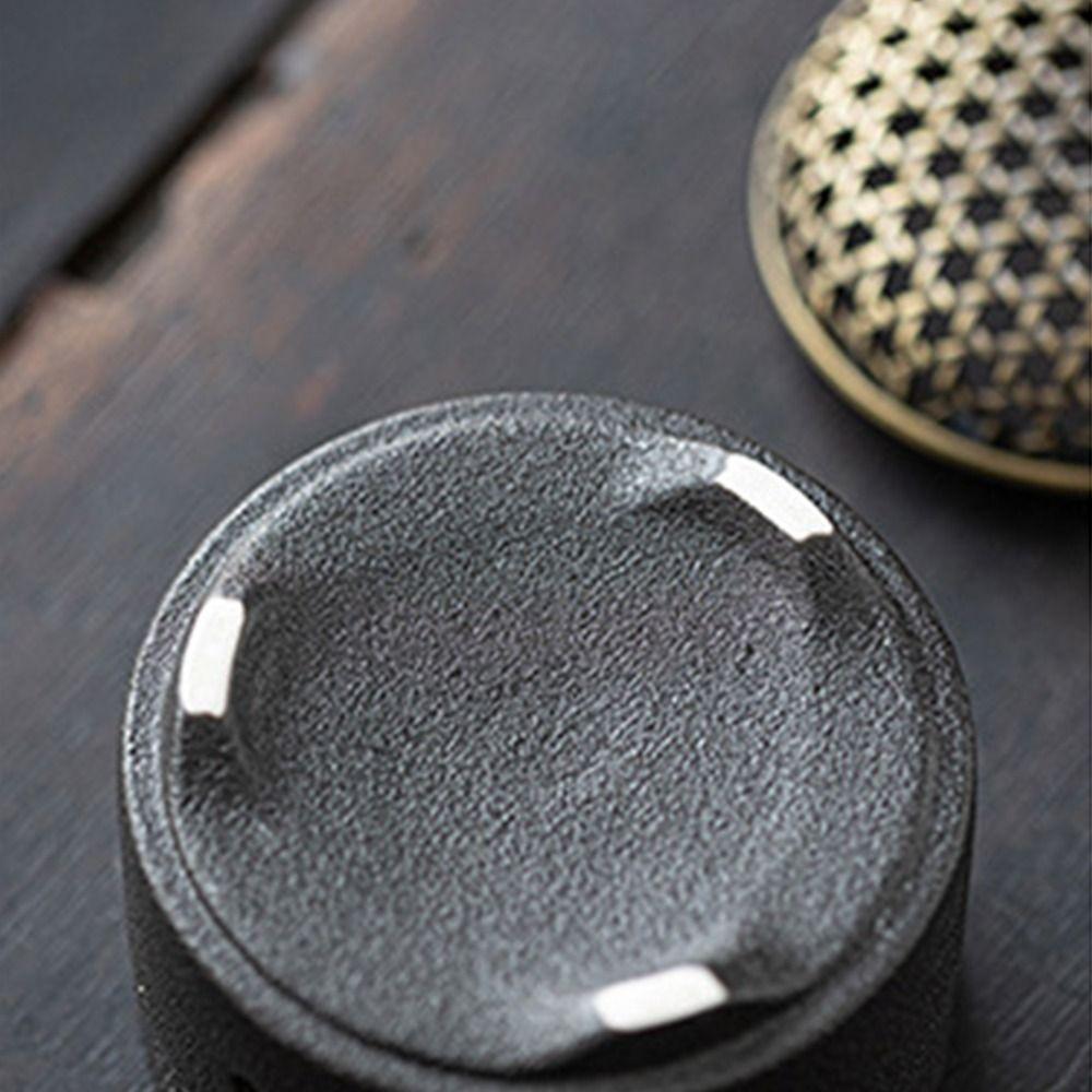 Retro Line Incense Burner Ceramics Aromatherapy Holder Antique Style Incense Censer  Camping Garden