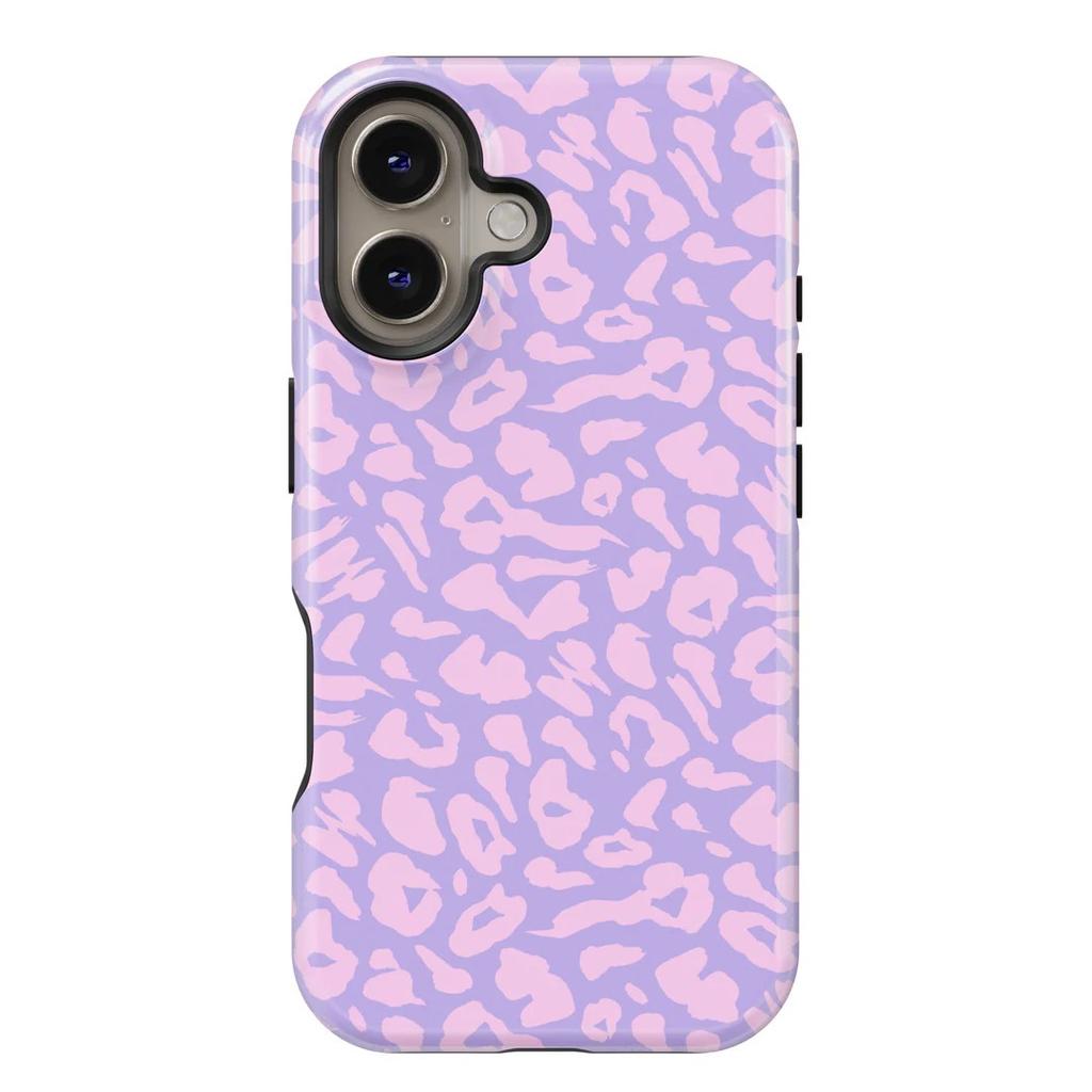 Чехол для телефона с принтом леопарда и цветами для IPhone 17 16e 16 15 14 13 12 11 X XS XR XSMAX 7 8 Air Pro Max Plus Роскошная двухслойная крышка