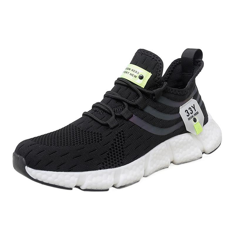 Легкие экспортные кроссовки для мужчин и женщин, дышащие повседневные сетчатые кроссовки, высокая эластичность, амортизация, мягкая подошва, парные кроссовки для бега, спортивные