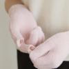 Halden Hairy Finger Hole Gloves (G008_light Pink)