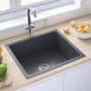 VidaXL Handmade Kitchen Sink Interior Home Bathroom Washbasin Black Stainless Steel 51503