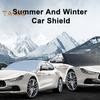 Автомобильный магнитный чехол от снега на лобовое стекло, устойчивый к ультрафиолетовому излучению, водонепроницаемый, антифриз, универсальный размер, простая установка, чехол на лобовое стекло для автомобилей и грузовиков