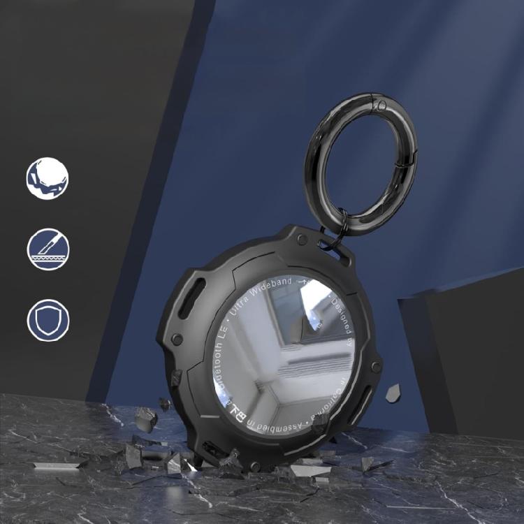 Protective Case with Keychain Waterproof Holder for Trackers Protector Case Keychain Holder Shockproof