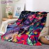 Gamer Blanket  Genshin Impact Blanket Sofa Bed Living Room Warm Travel Blanket Air Conditioning Blanket