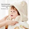 Jingqi Hooded Baby Poncho Bath Towel: Wearable, Absorbent, Newborn Bathrobe for Boys & Girls