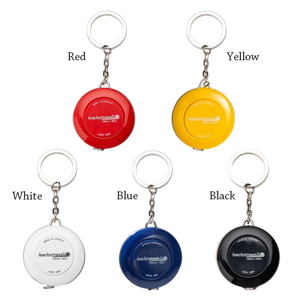 60 Inch Mini Tailor Keychain Tape Measure Centimeter Inch Roll Tape Measure Ruler Measuring Tool