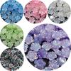 Creative High Quality AB Color For Jewelry Making 20Pcs Beads for Crafted Loose Spacer Beads Beads With Hole Flower Acrylic Beads Handcrafted DIY