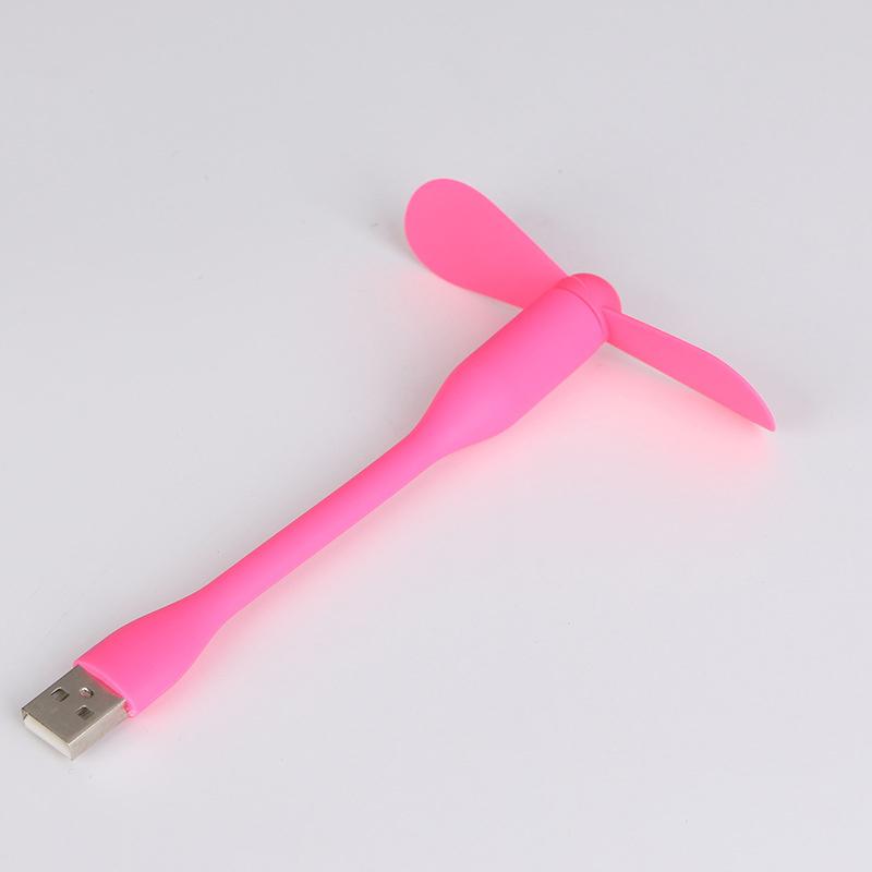 Маленький USB-вентилятор Гибкий гнущийся вентилятор для повербанка, ноутбука, ПК, зарядного устройства переменного тока Портативный ручной мини-вентилятор для компьютера Летний гаджет