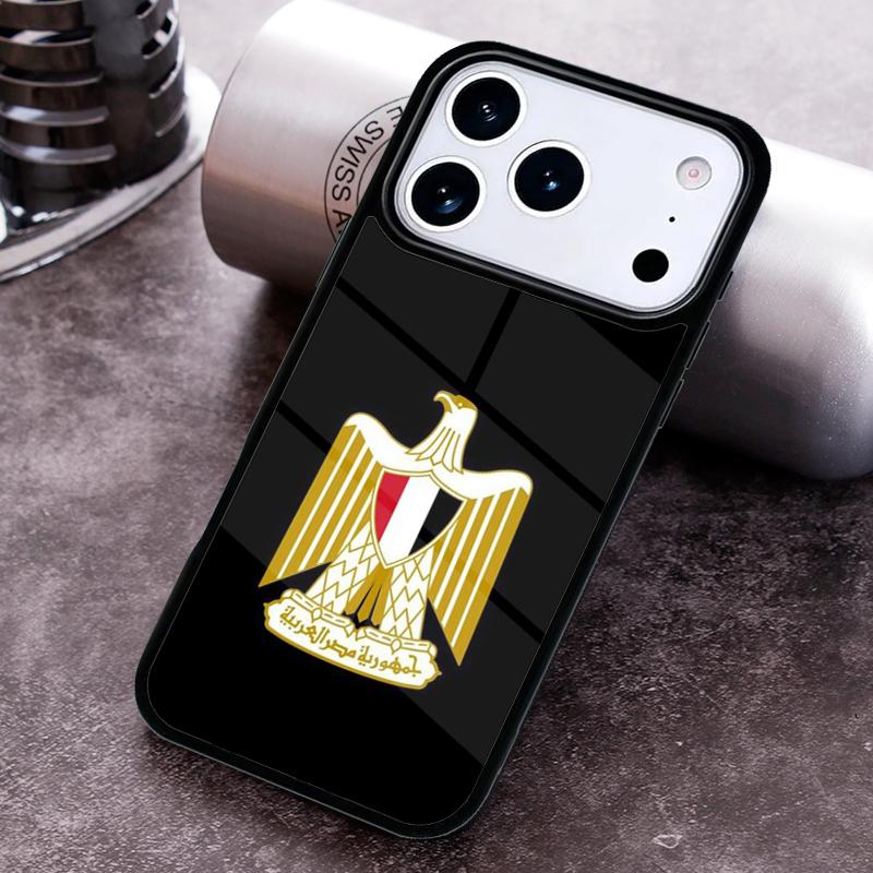 Чехол для телефона с флагом Египта для iPhone 17 16 15 14 13 12 11 Pro Max Plus 17Air Мягкий силиконовый чехол