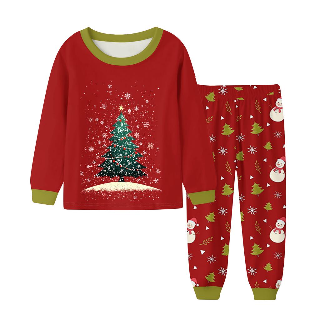 Children's Fashion Suit Skirt Round Neck Long Sleeve Top Pants