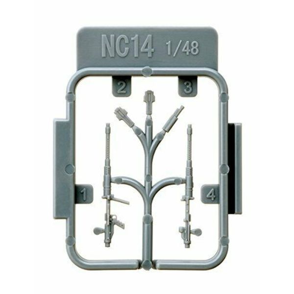 Fine Molds NC14 1/48 MG131 13 мм пулемет (Пулемет IJN Type 2) Модельный комплект