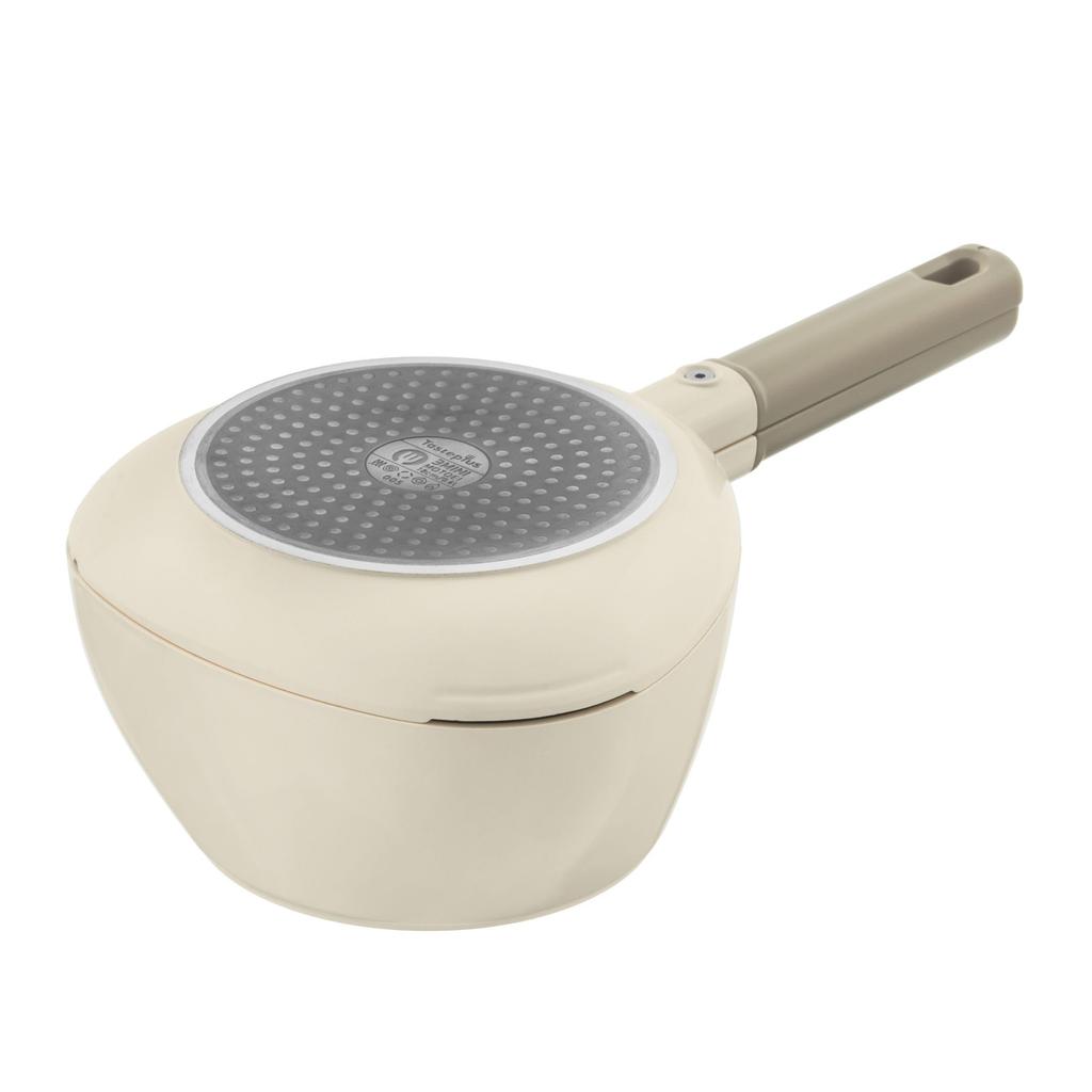 Takeda Corporation White [Frying Pan, Pot, Steamer] 19.2cm 3-way Multi-function Multi-pan IH-HTHP3