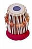 Copper Tabla Set with Flower Carving & Premium Wood Dayan | Indian Classical Musical Instrument with Carry Bag