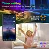 Умная RGB LED Игровая Светодиодная Лента USB Рождественские Огни Синхронизация с Музыкой Гибкая Лента Управление через Приложение для Игровой Комнаты Подсветка Телевизора