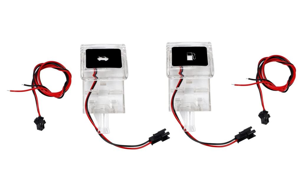 Toyota Car Blue Luminescent Universal Fuel Outlet Lever, Hood Lever, LED Light, Hiace 200