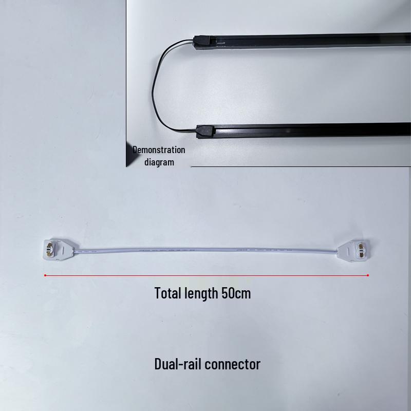 Медный рельсовый светодиодный прожектор для растений: Универсальный алюминиевый трековый светильник, 0,5 м рельс