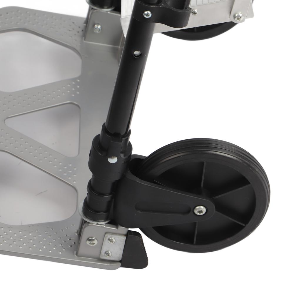 Foldable 3 Step Ladder Ergonomic Portable Non Slip Space Saving 3 Step Folding Stool Ladder Cart for Home