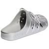 adidas Клоги ADILETTE Унисекс Серебристые LA5011