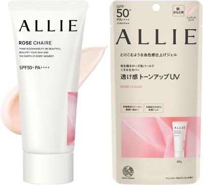 ALLIE Chrono Beauty Tone Up UV 02 для лица и SPF50+ PA++++ [Солнцезащитный крем] [Для тела]