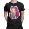Men's Mira Fan art from K-pop Demon Hunters T Shirts  100% Cotton Tops Novelty Short Sleeve Round Collar Tees Unique T-Shirts